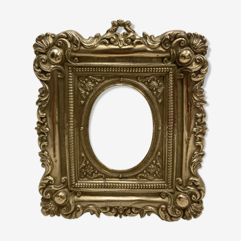 Brass photo frame