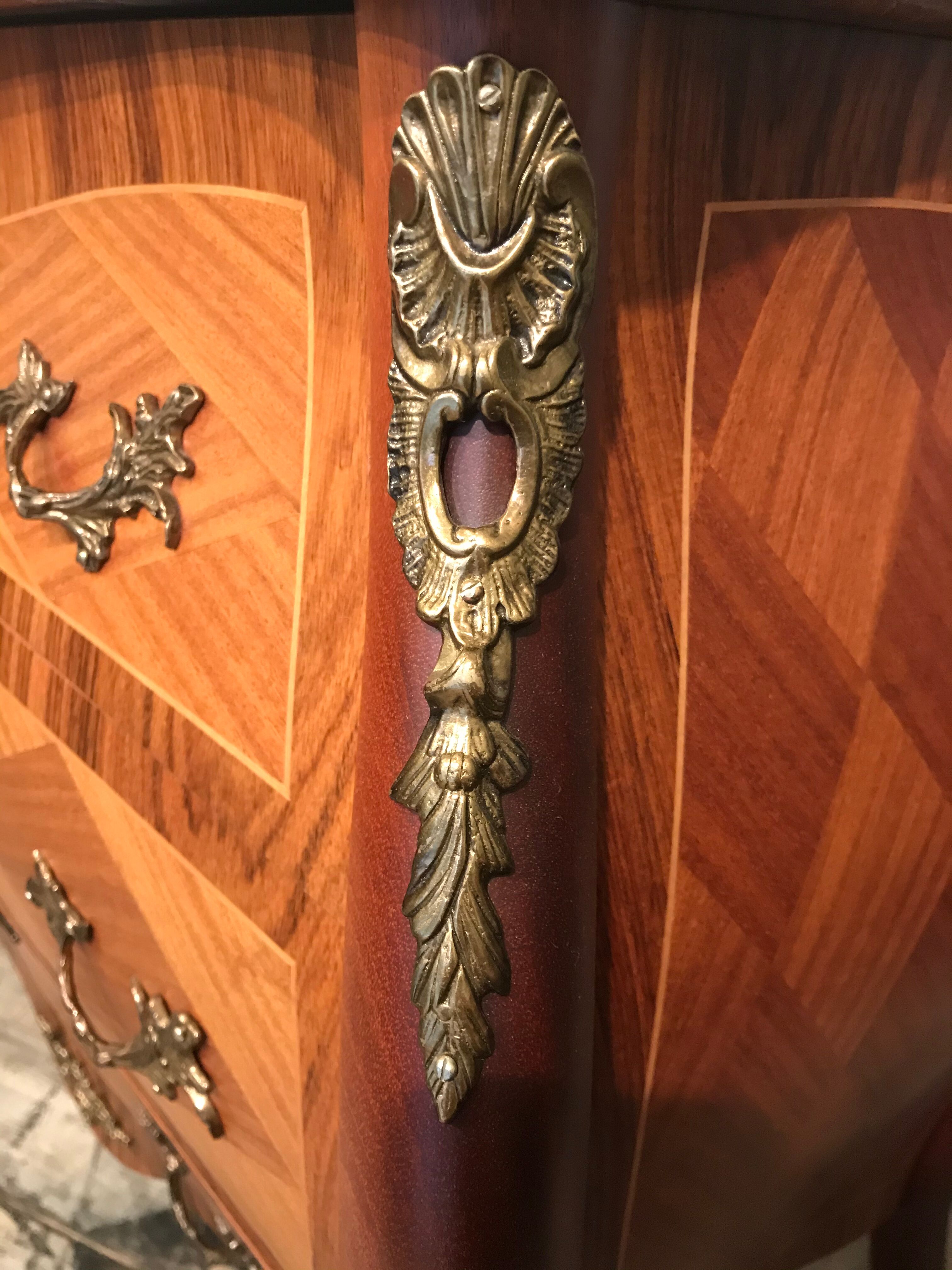 3-drawer neo-baroque dresser circa 1960