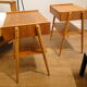 Pair of bedside teaks in AB Carlström & Co Möbelfabrik 1960