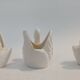 White porcelain swan table planters 1950/1960.
