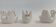 White porcelain swan table planters 1950/1960.