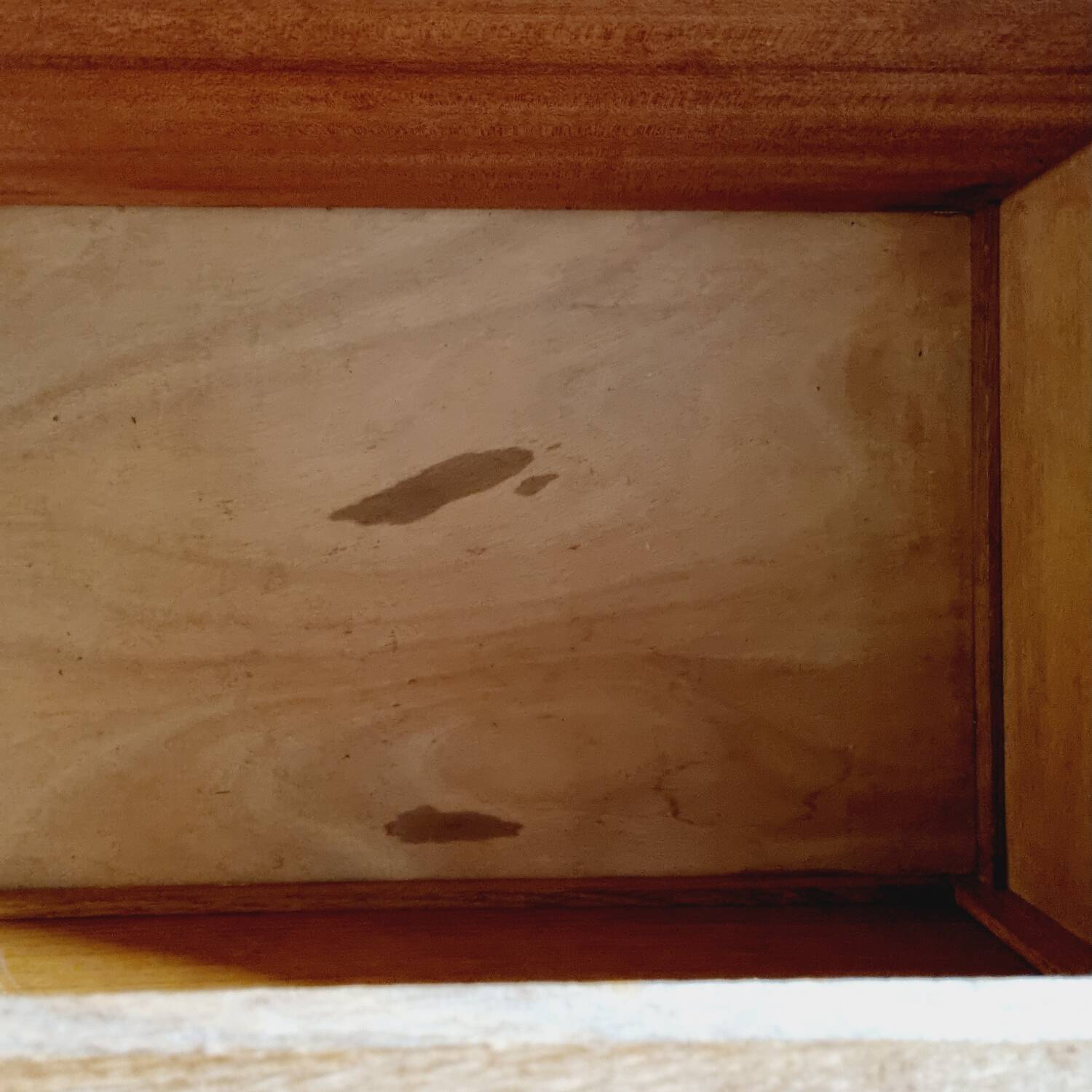 Oak and rattan chest bench 1960