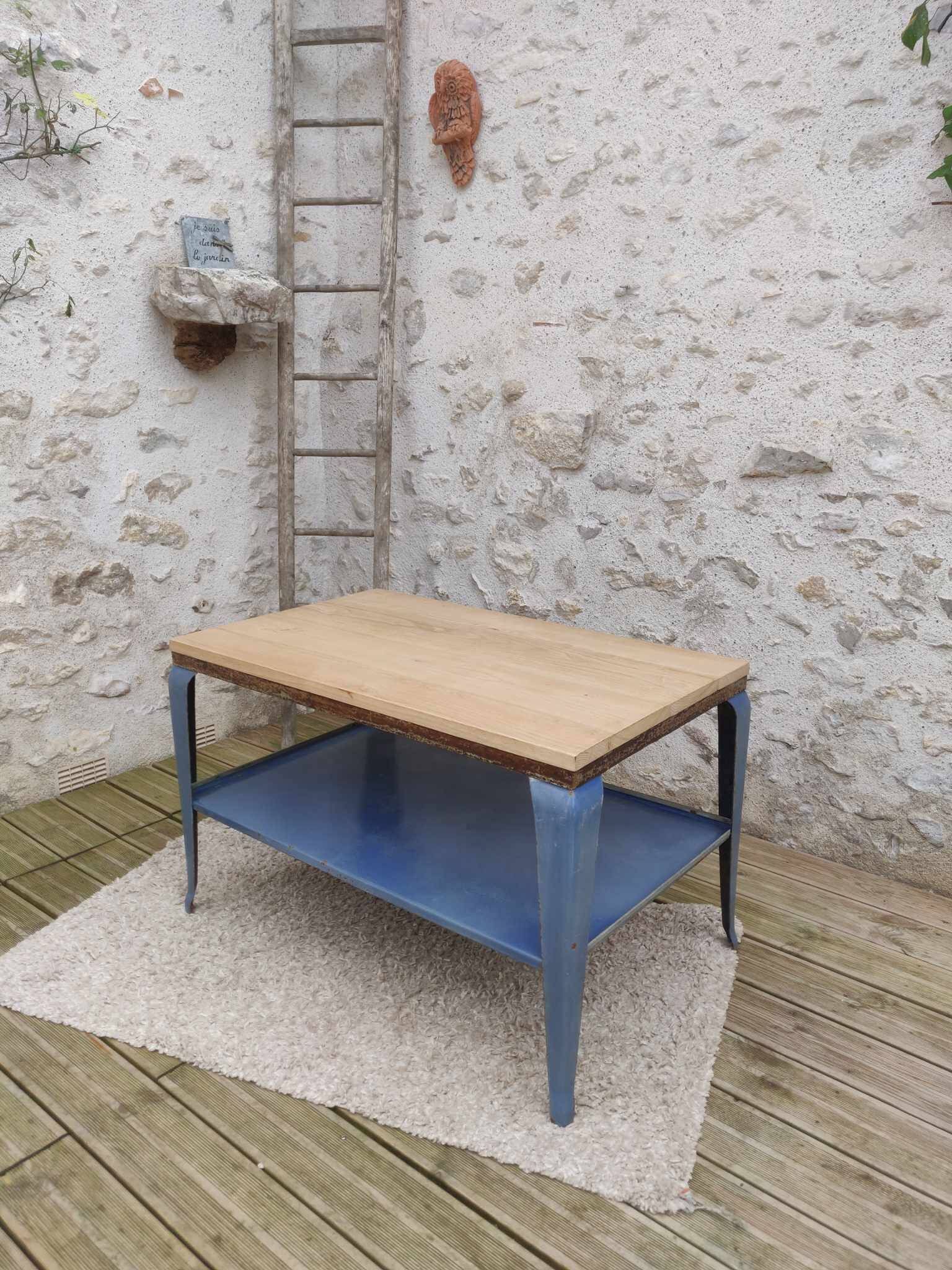 Table d'appoint industrielle