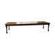 Table de ferme métier 4m chêne XXL