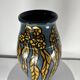 Art Deco ceramic vase, France, Emile Simonod, SISPA, 1930