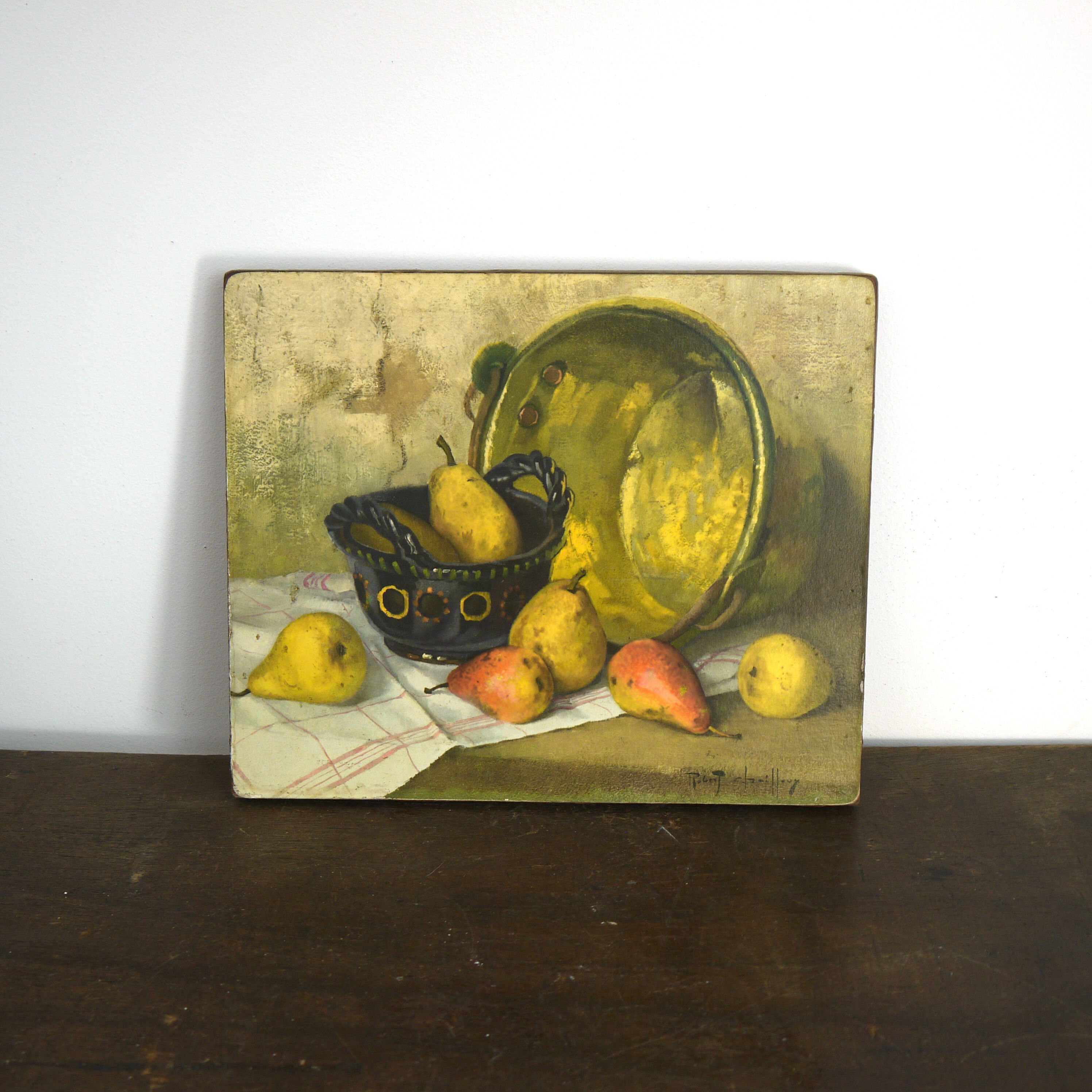 Painting Still life of lime robert