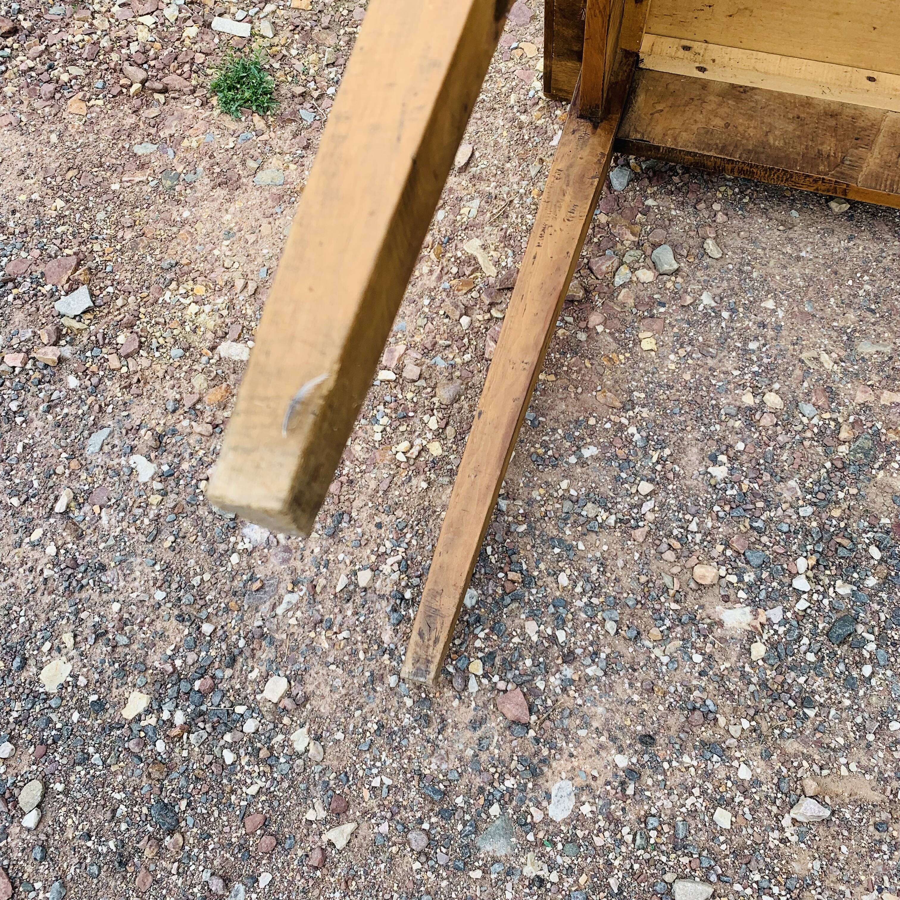 Farmhouse table - 1m38 long