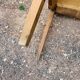 Farmhouse table - 1m38 long