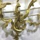 Pair of sconces Bronze 3 lights Louis XV