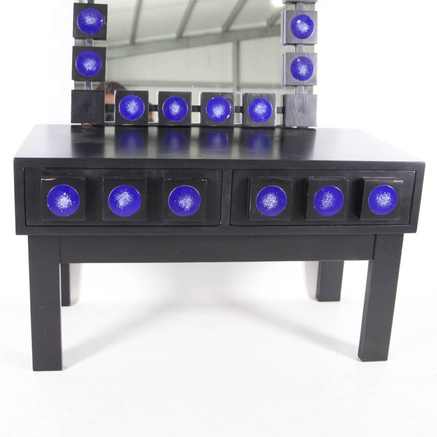 Ensemble console et miroir