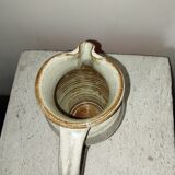 Ceramic pitcher signed Colotte