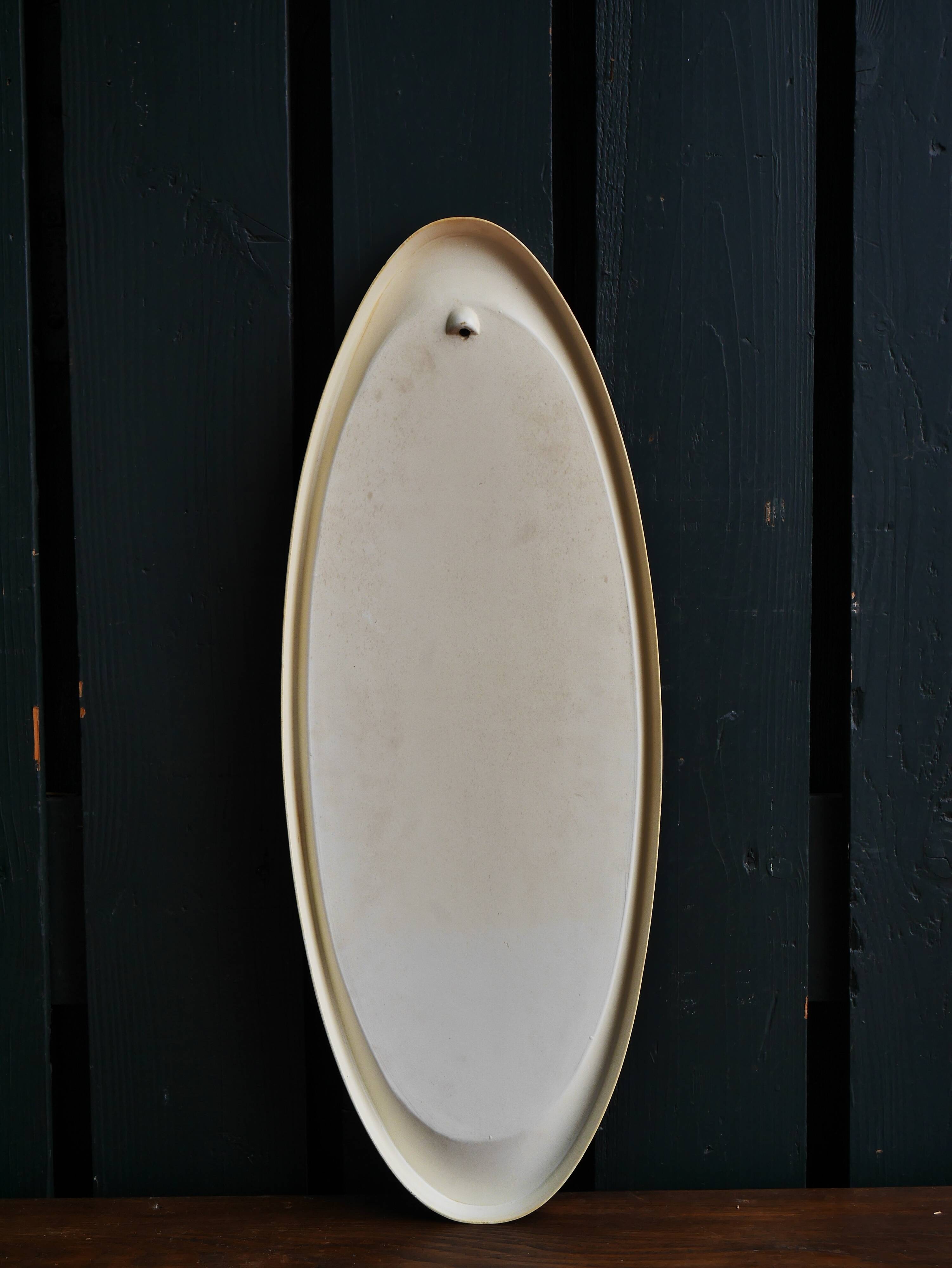 Miroir ovale vintage