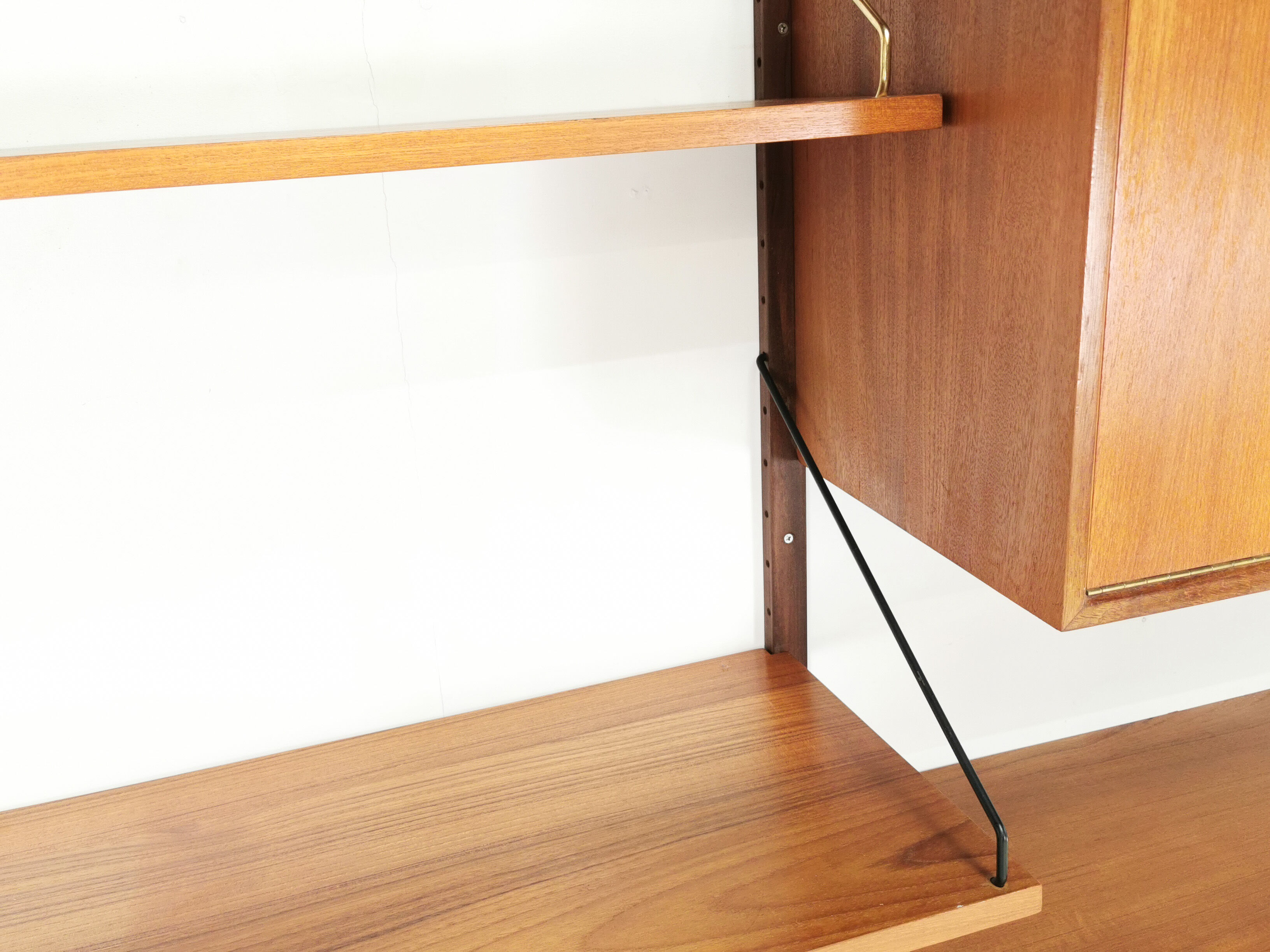 Poul Cadovius teak bookcase Danish 1960