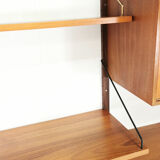 Poul Cadovius teak bookcase Danish 1960