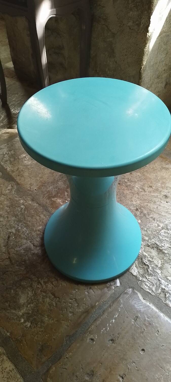 Blue tam tam stool
