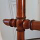 Miroir de barbier en bois effet bambou années 60-70