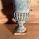 Old Medici vase in cast iron nineteenth century