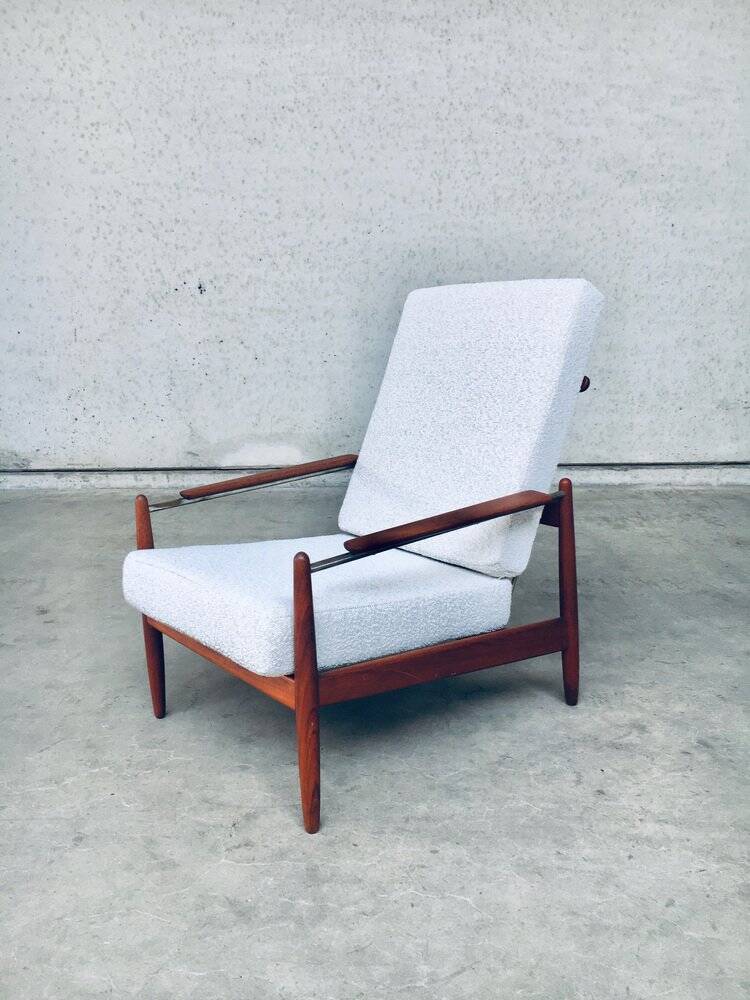 Mid-Century Modern Scandinavian Armchair, Denmark, 1960s