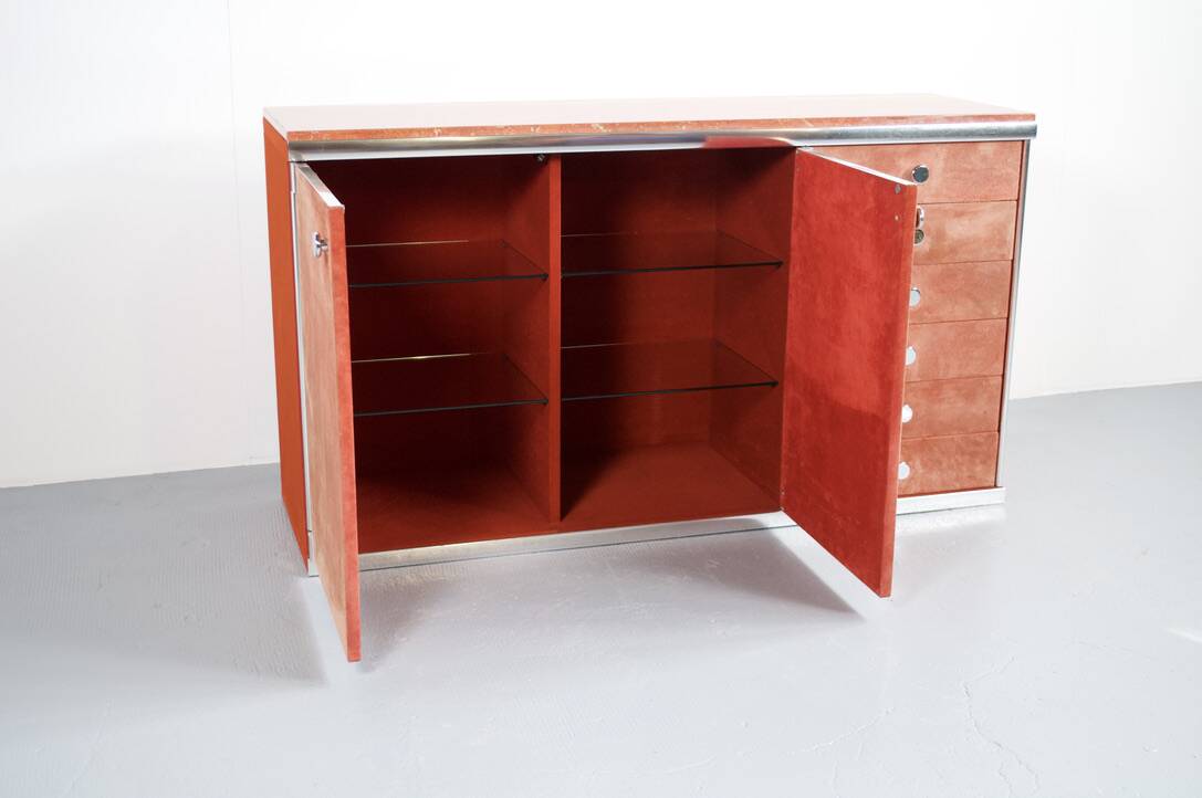 Sideboard by guido faleschini 70s mariani italia publisher