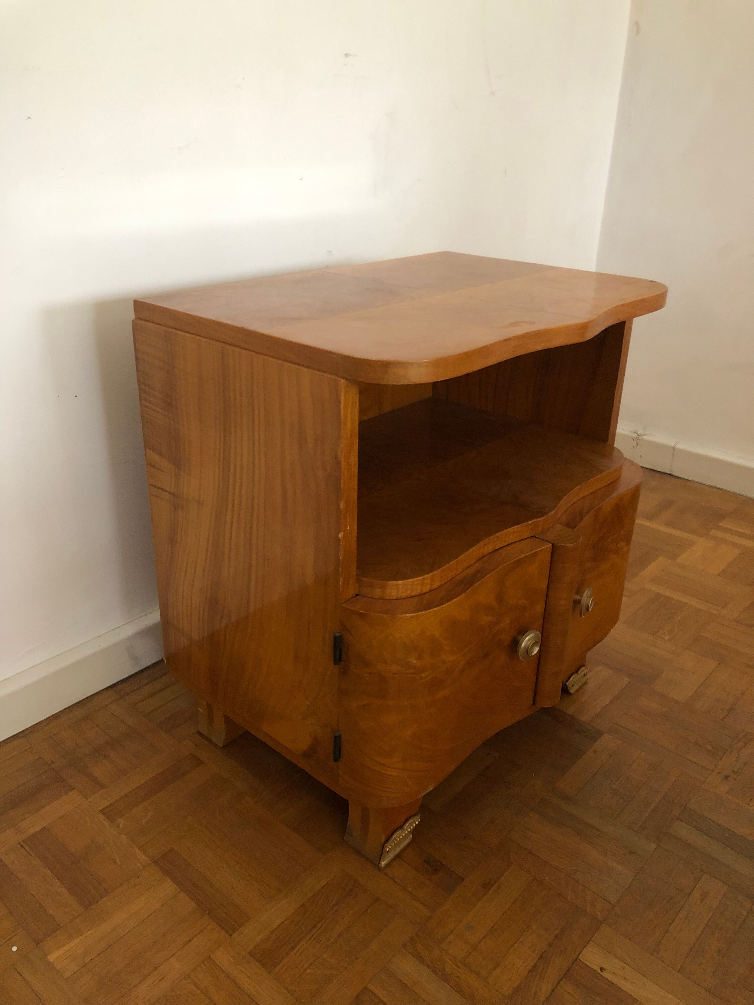 Art Deco bedside table