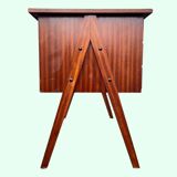 Vintage 1950s 3-drawer desk