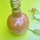 Lamp signed sylvie dufour gres la borne la puisaye epoch 1950/1960