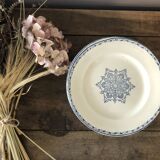 16 flat plates in Salins earthenware