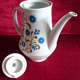 Cafetière en porcelaine de colditz germany décor fleurs vintage