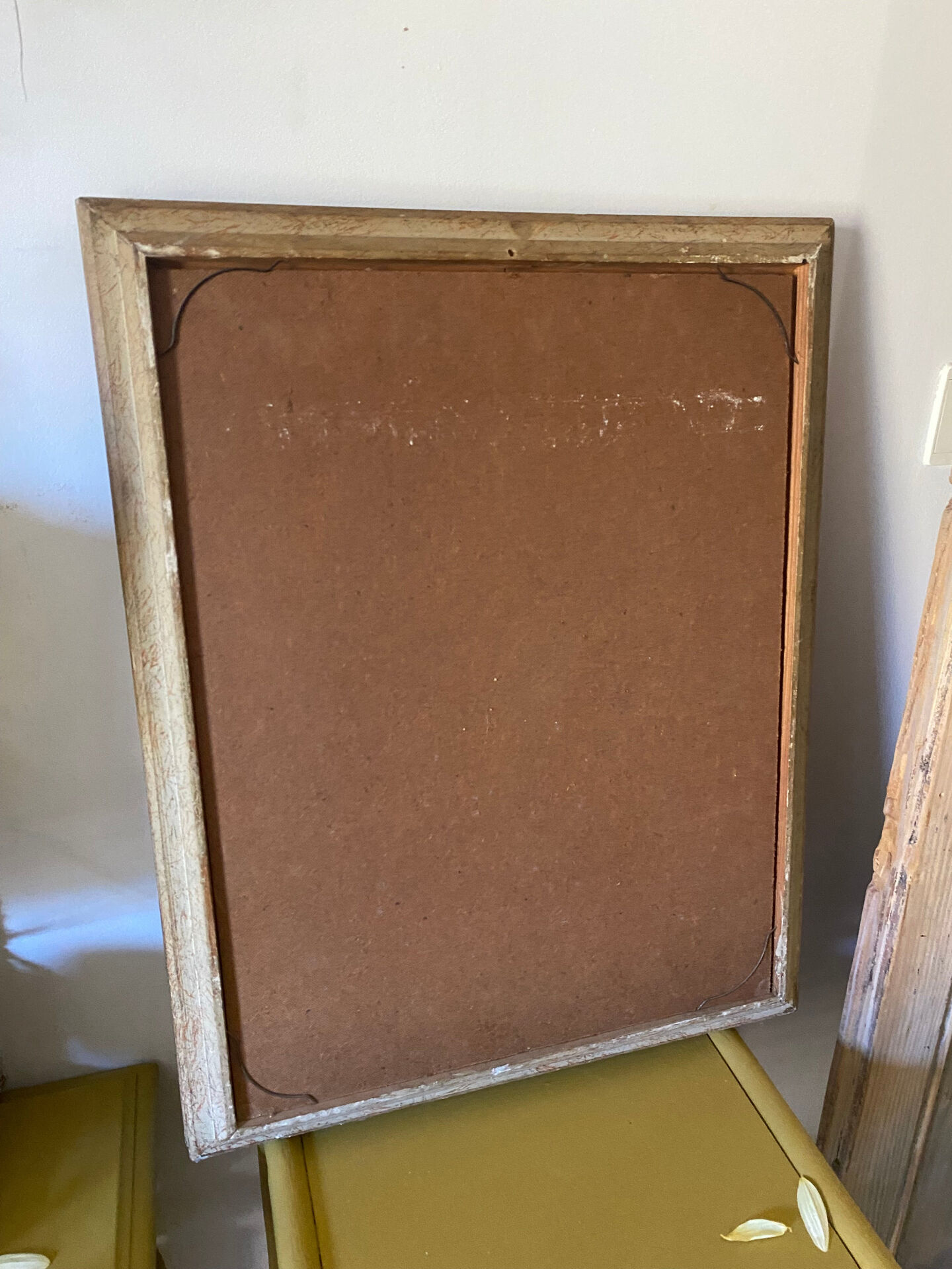 Framed reproduction "Wildflowers" after Odilon Redon