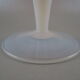 Cup on piedouche in pink opaline and translucent white period XX th
