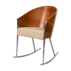 King Costes Rocking Chair de Philippe Starck pour driade Aleph, Italie 1992
