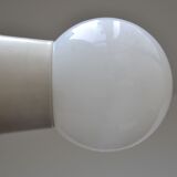 Vintage white ball wall lamp - Bauhaus inspired design