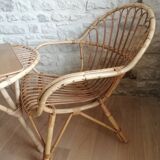 Rattan lounge