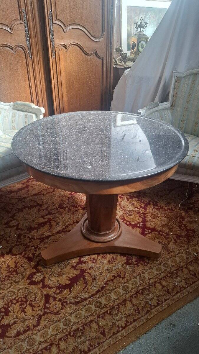Empire mahogany gueridon