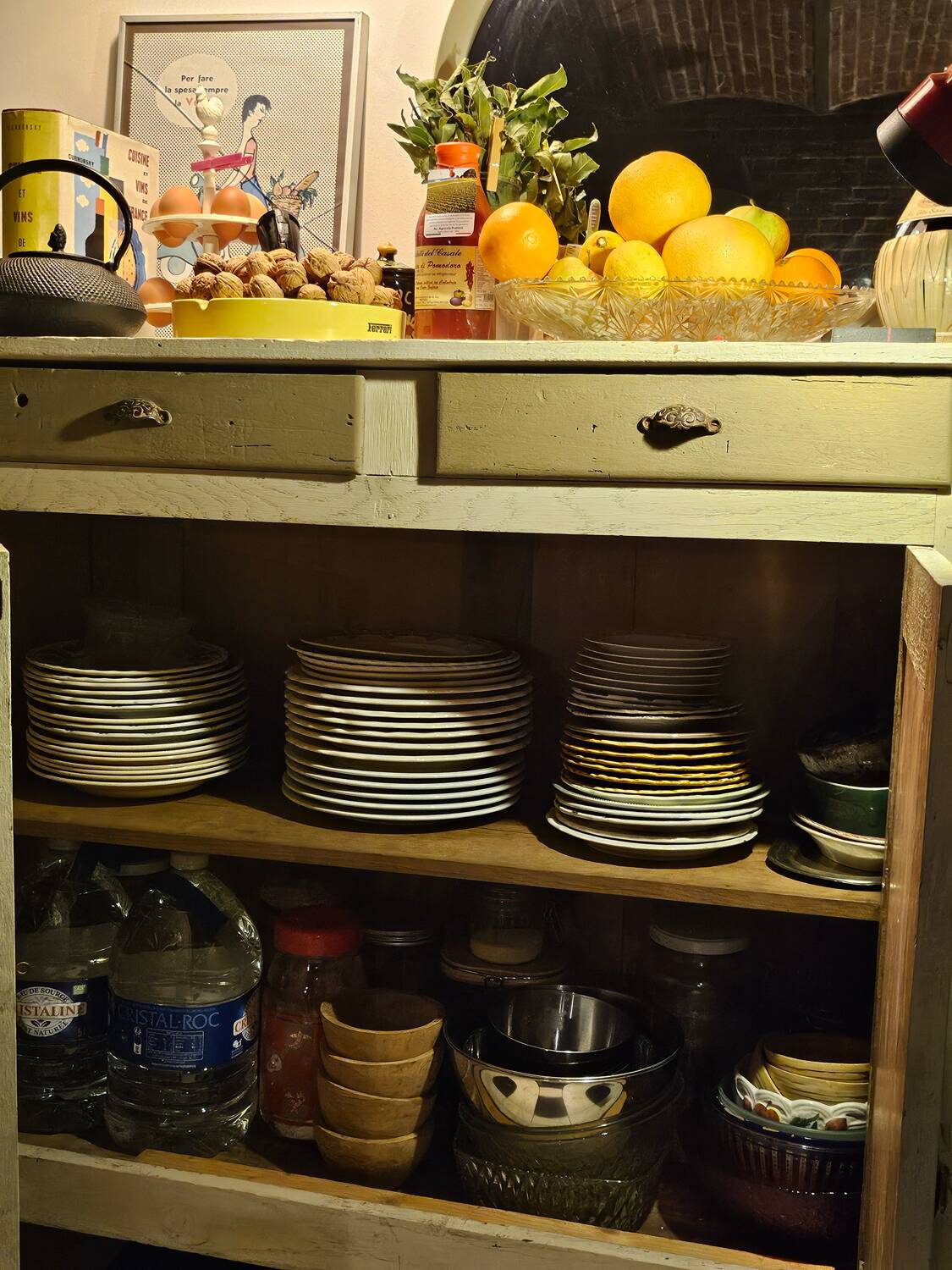 Grand Parisian peasant buffet