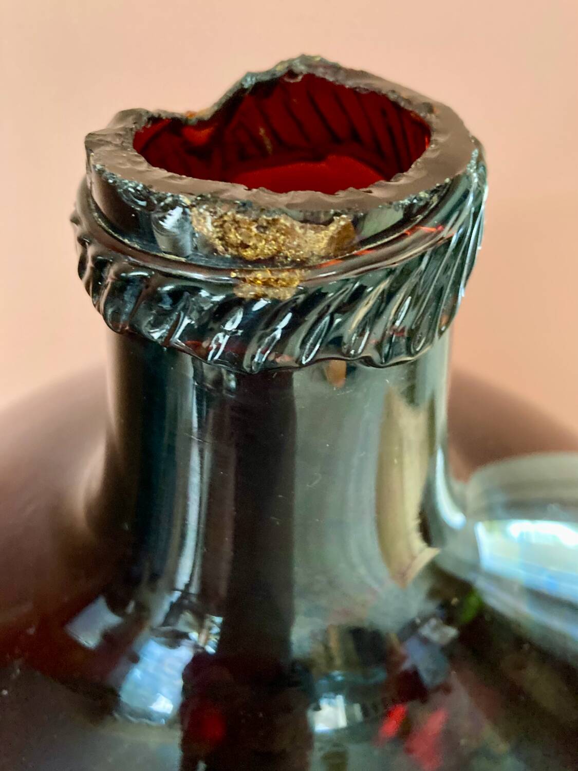 Amber antique demijohn 50L