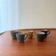 Set of five mugs from a 1960s Scandinavian studio.