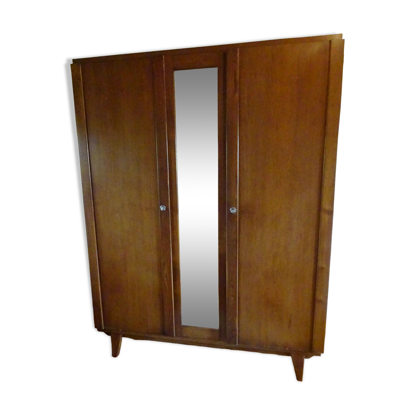 Armoire avec penderie et étagères, 1960s