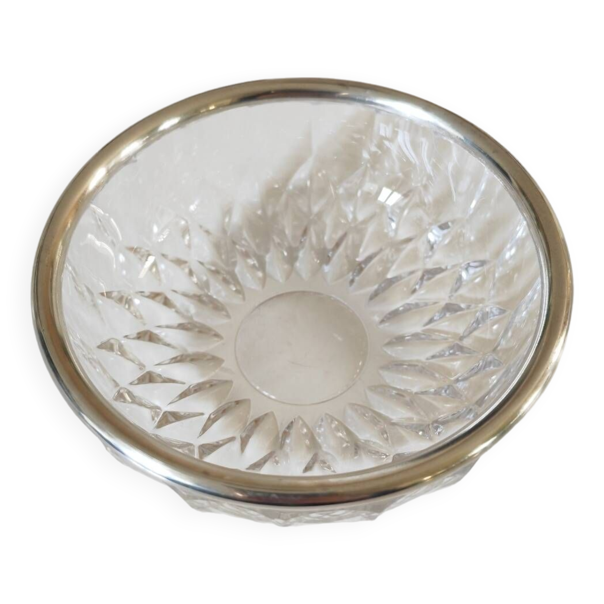 Puiforcat silver and crystal bowl