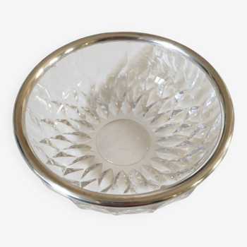 Puiforcat silver and crystal bowl