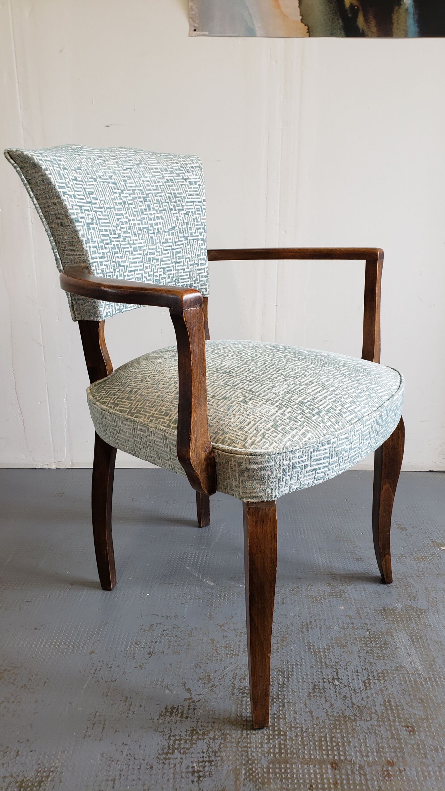 Fauteuil Bridge Pallasca bois foncé