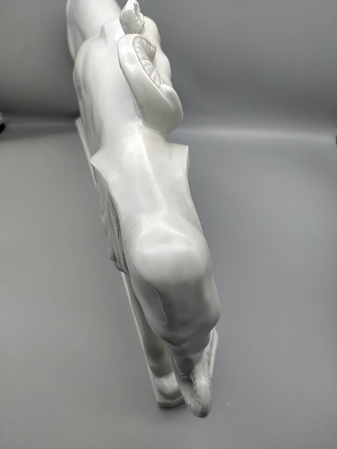Ceramic elephant by Louis Fontinelle. Art Deco.