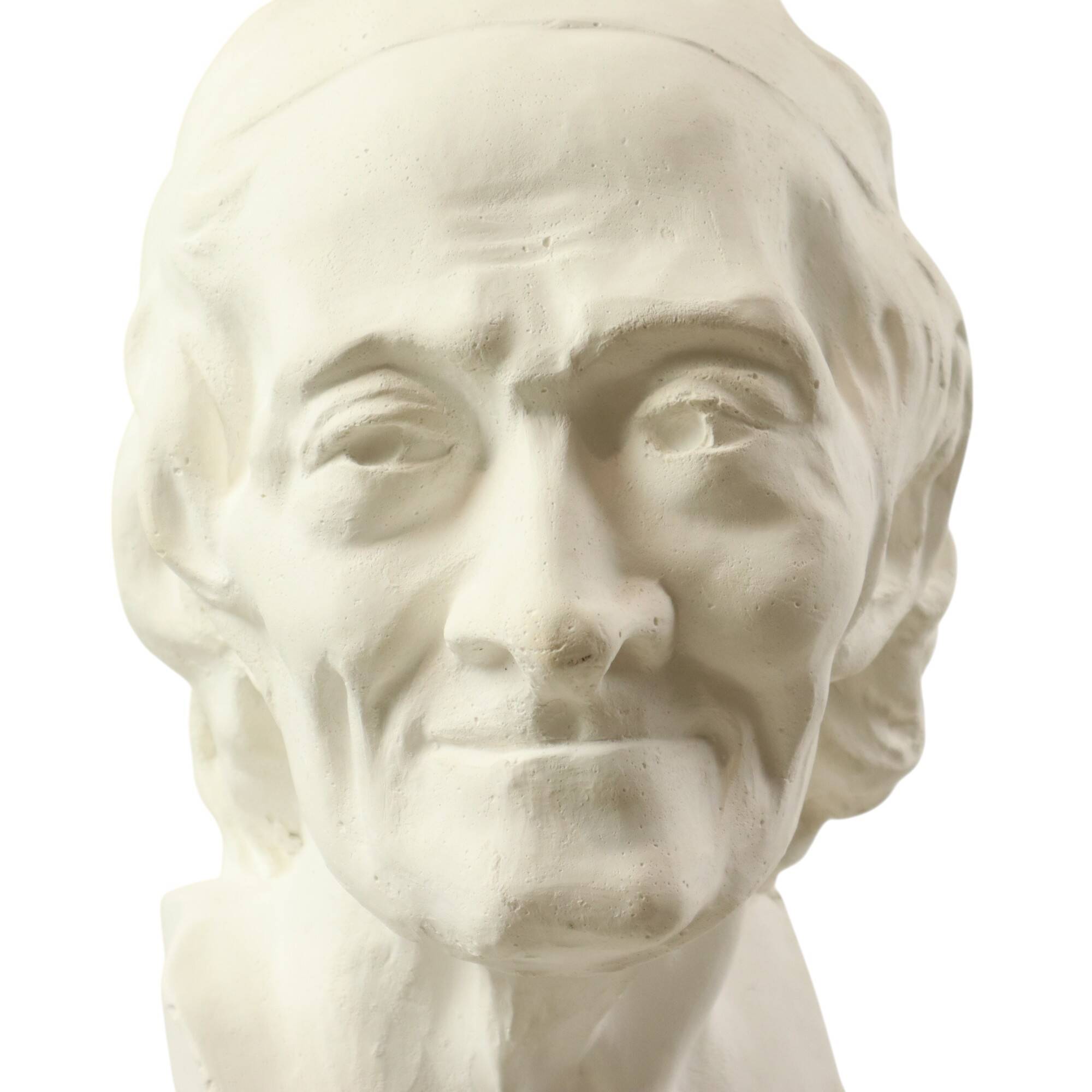 Large Classical Bust Bust Old Man Plaster 51cm