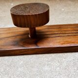 Wooden coat rack