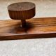 Wooden coat rack