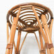 Set of 2 Vintage Bar Stool in Rattan and Bamboo, 1960s
