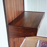 Danish wall unit by Thygesen and Sorensen in rosewood, 1960