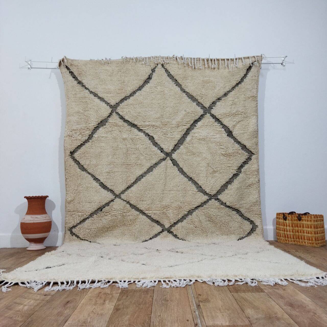 Handmade Moroccan Berber Rug 303 X 186 CM