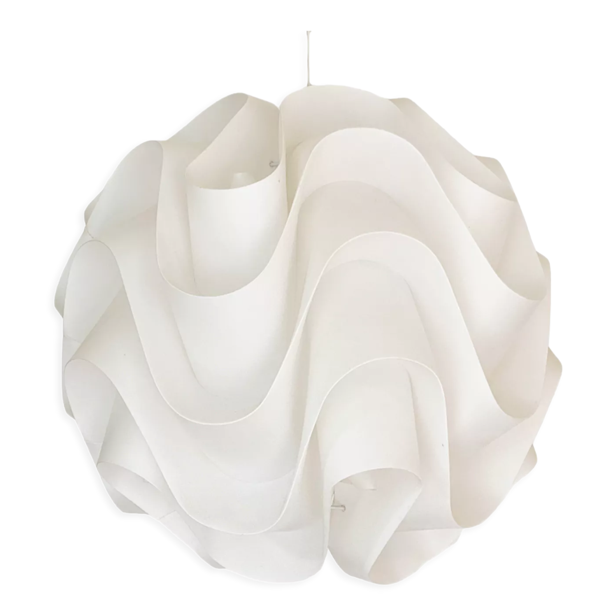 Pendant light P172 by Poul Christiansen for Le Klint, Denmark 1970s