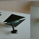 Pair of postmodernist wall sconces, 1980